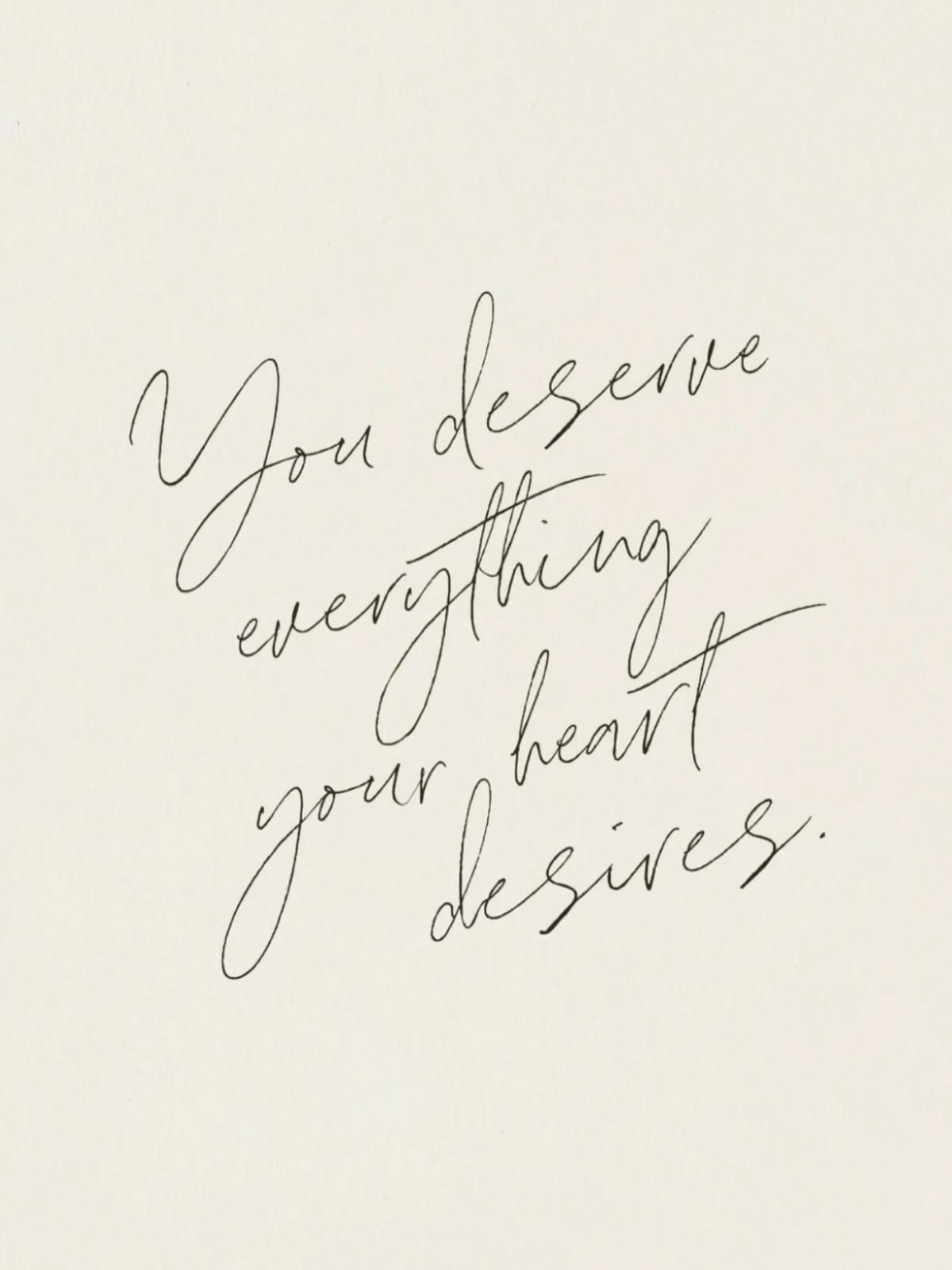You Deserve Everything Your Heart Desires - Including beautiful hair